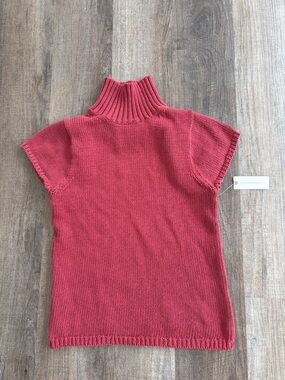 Anthropologie Ribbed Sleeveless Knit Top - Rose